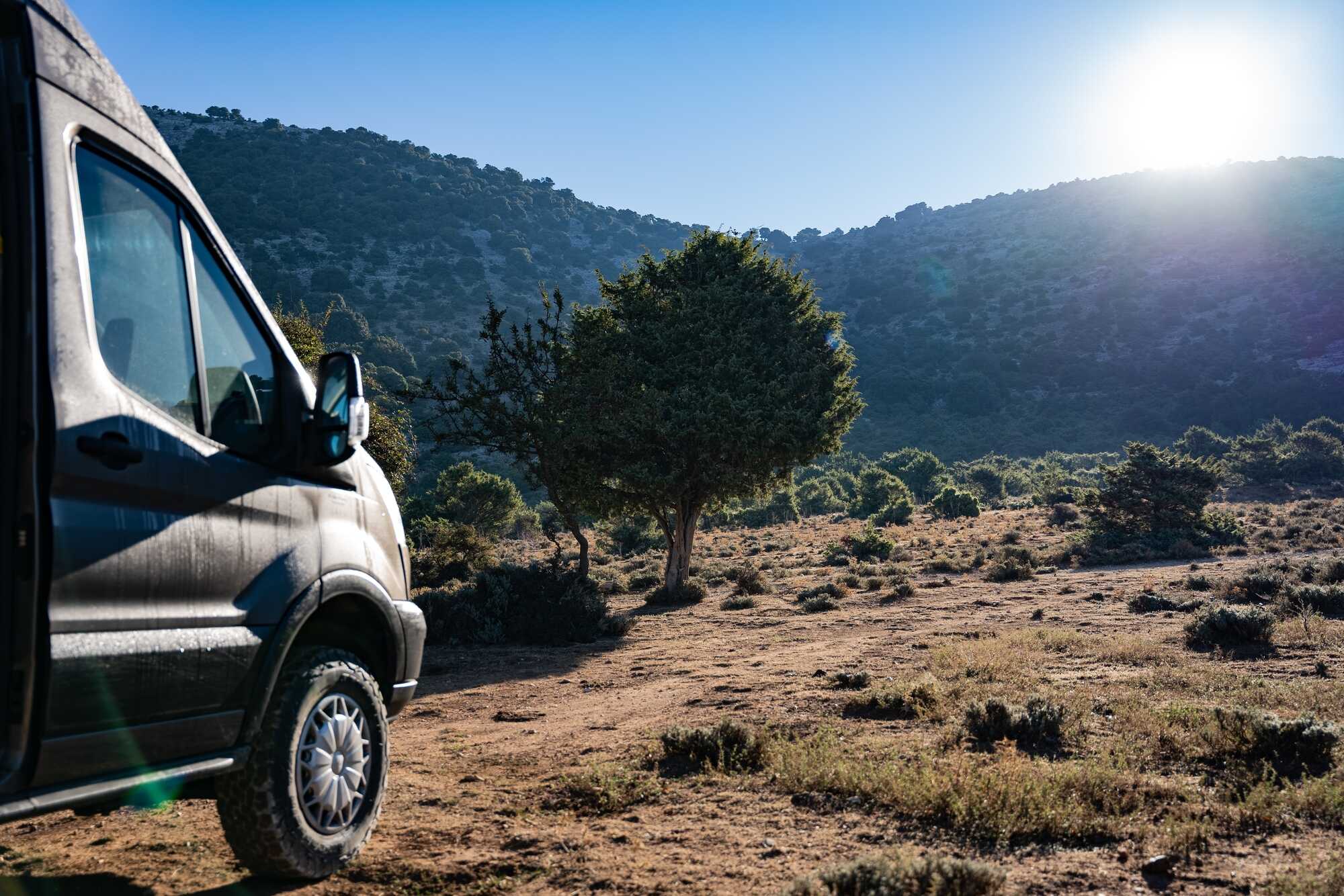 Mit dem Ford Transit 4x4 Camper auf Sardinien