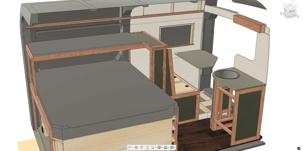 Planung eines Individualausbaus im 3D-Modell