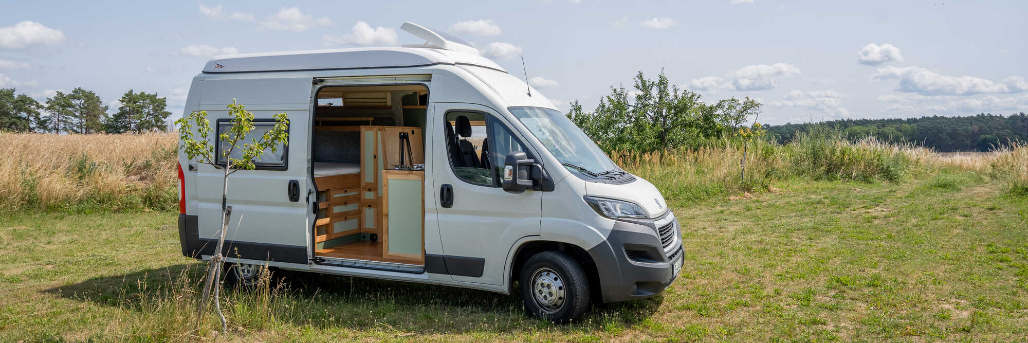 Basisfahrzeug Fiat Ducato/Peugeot Boxer für den Camperausbau