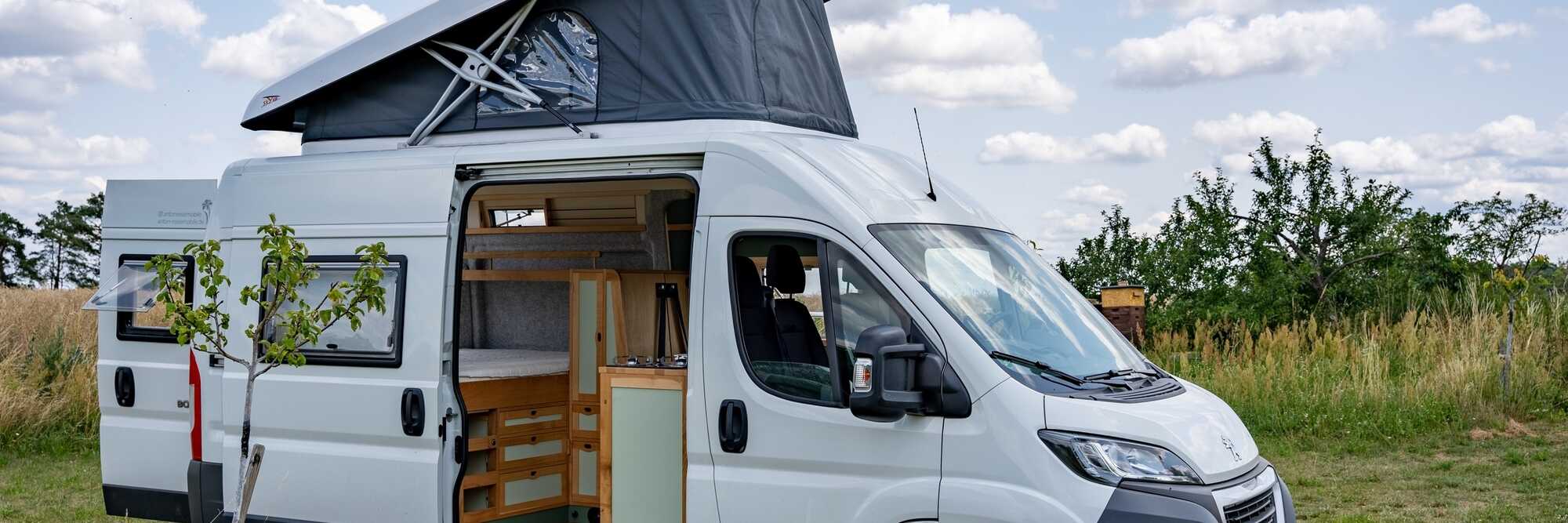 Peugeot Boxer L2H2 Camper Ausbau mit Skyup Aufstelldach