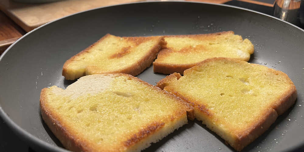 Geröstete Brotscheiben